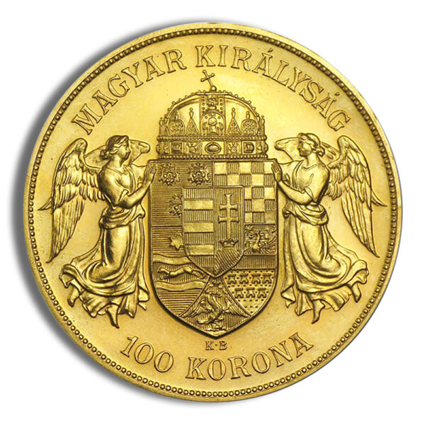Hungary 100 Korona Gold Coin - Image 2