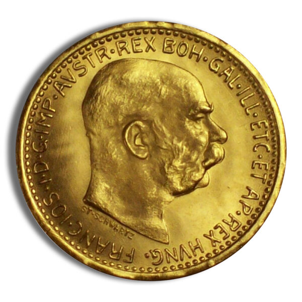 Austria 10 Corona Gold Coin - Image 2