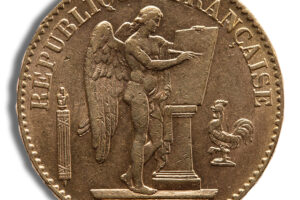 France Gold 20 Francs - Lucky Angel (1871-1898)