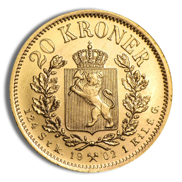 Norway 20 Kroner Gold Coin - Image 2