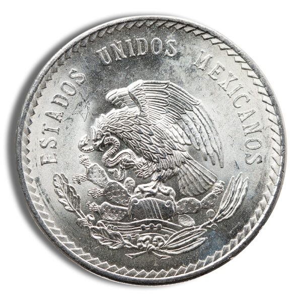 Mexico Silver 5 Pesos Cuauhtemoc (1947-1948) - Image 2