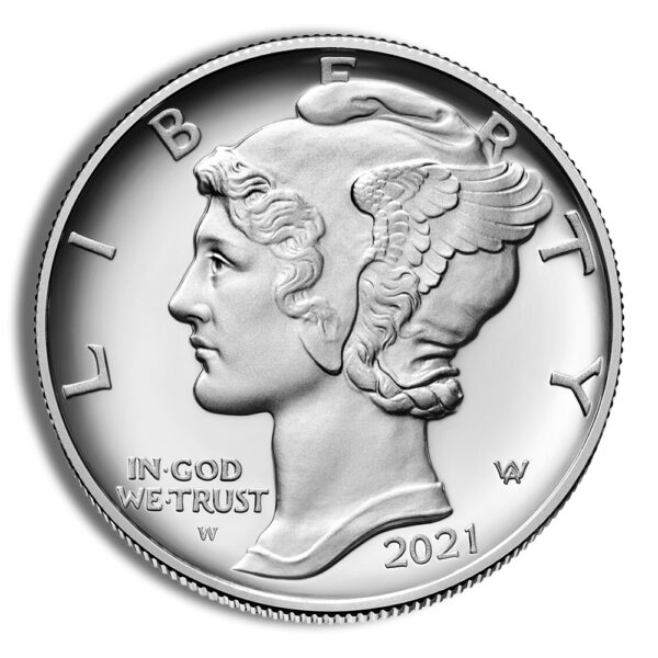 2021-W 1 oz Proof Palladium Eagle (w/ Box & COA)