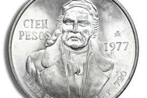 Mexico 100 Pesos Silver Coin (1977-1979)