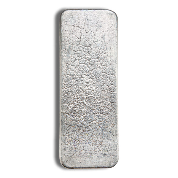 100 oz Silver Bar - Johnson Matthey - JM - Image 2