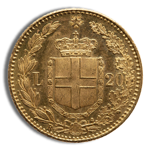 Italy 20 Lire Gold Coin - Image 2