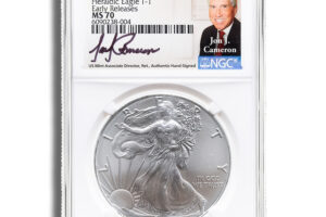 2021 Silver Eagle NGC MS70 ER - Type 1 (Jon Cameron)