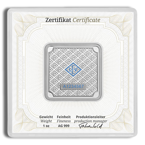 1 oz Silver Bar - Geiger (In Assay) - Image 2