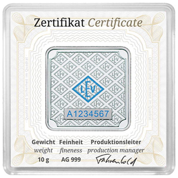 10 gram Silver Bar - Geiger (In Assay) - Image 2