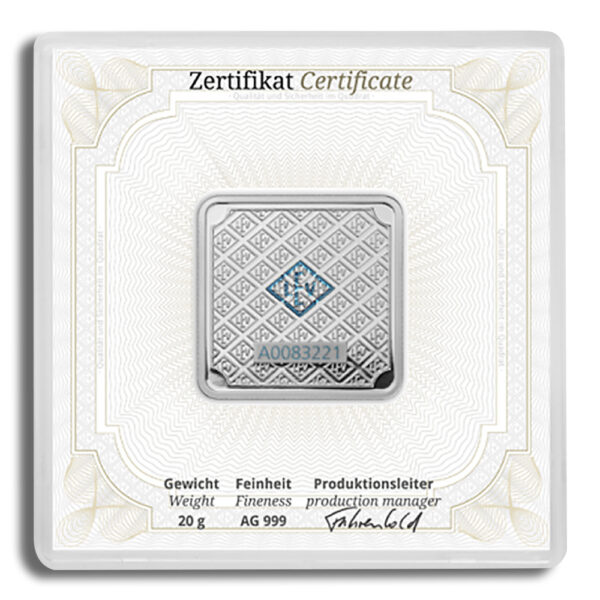 20 gram Silver Bar - Geiger (In Assay) - Image 2