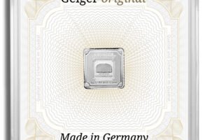 1 gram Silver Bar - Geiger (In Assay)