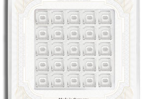 25 x 1 gram Silver Geiger Multicard Bar (In Assay)