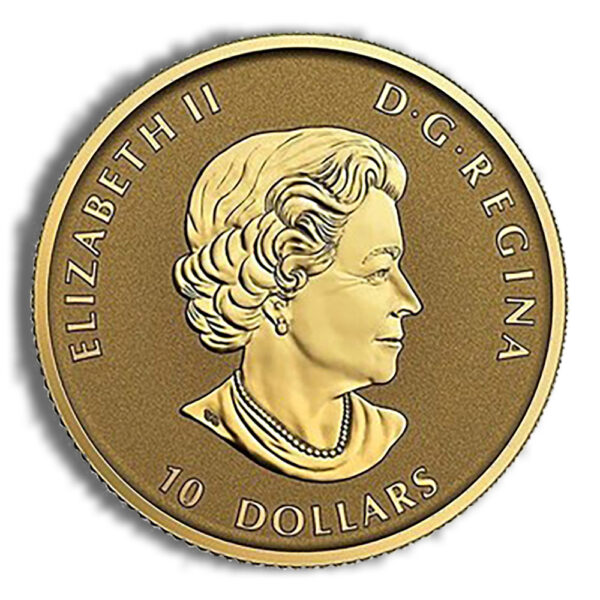 2020 1/4 oz Canadian Woodland Caribou Gold Coin - Image 2