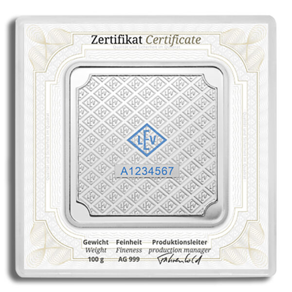 100 gram Silver Bar - Geiger (In Assay) - Image 2