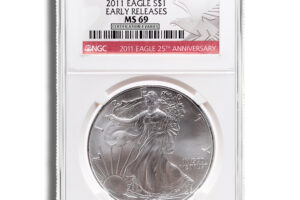 2011 Silver Eagle NGC MS69 Early Releases