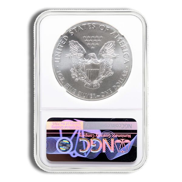 2019 Silver Eagle NGC MS70 - Image 2