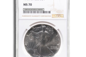 1988 Silver Eagle NGC MS70