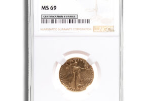 2002 1/4 oz Gold Eagle $10 NGC MS69