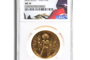 2015-W Liberty High Relief Gold Coin NGC MS70