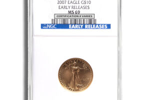 2007 1/4 oz Gold Eagle $10 NGC MS69