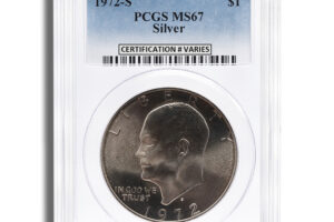 1972-S Ike Dollar - PCGS MS67