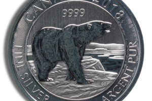2018 1/2 oz Canadian Polar Bear Silver Coin