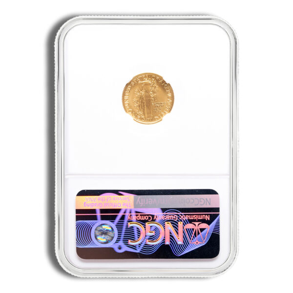2016-W 1/10 oz Gold Mercury Dime Centennial Coin NGC SP70 - Image 2