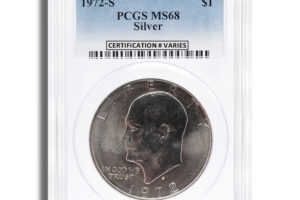 1972-S Ike Dollar - PCGS MS68