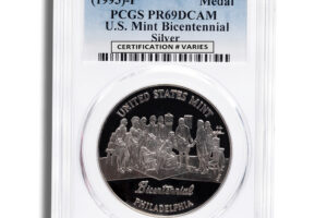 1993-P Bicentennial Silver Medal PCGS PR69