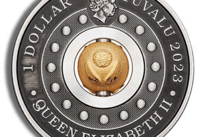 2023 1 oz Silver Year of the Rabbit Rotating Charm - Antiqued