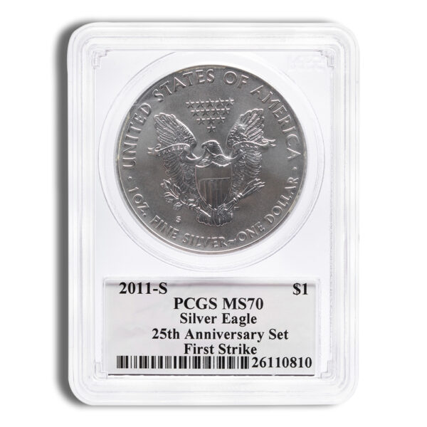 2011 Silver Eagle PCGS MS70 First Strike - Image 2