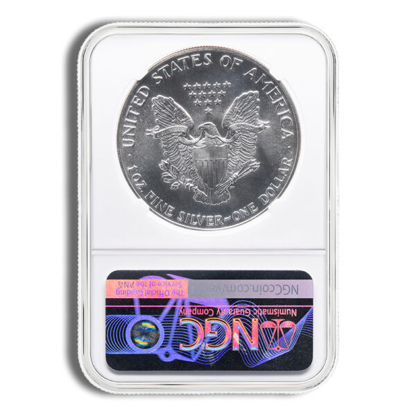 1987 Silver Eagle NGC MS70 - Image 2