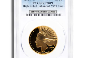 2019-W American Liberty High Relief Gold Coin PCGS SP70PL