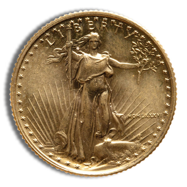 1986 1/10 oz Gold Eagle - BU (MCMLXXXVI)
