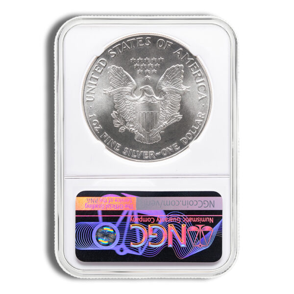 1986 Silver Eagle NGC MS70 - Image 2