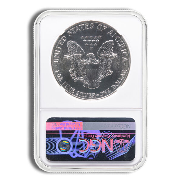 1988 Silver Eagle NGC MS70 - Image 2