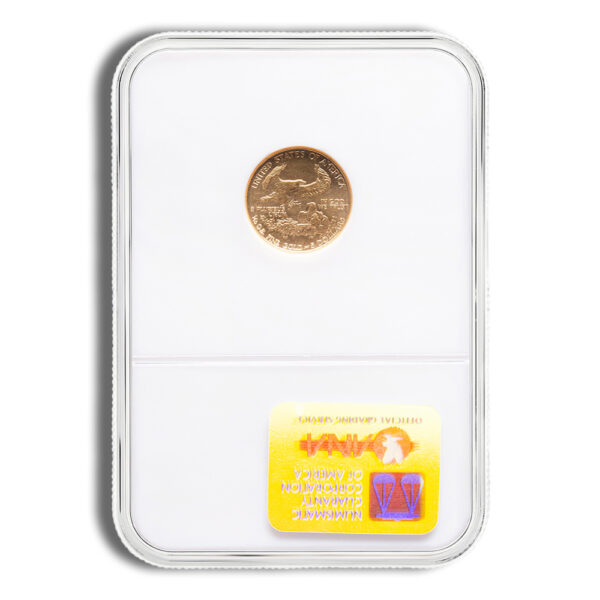 1988 1/10 oz Gold Eagle $5 NGC MS69 - Image 2