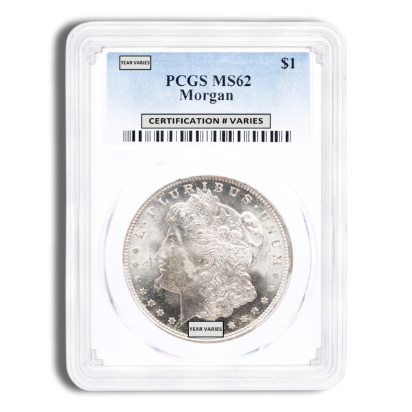 1921 Morgan Dollar - PCGS MS60-MS62