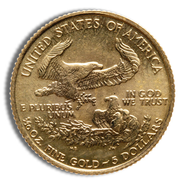 1986 1/10 oz Gold Eagle - BU (MCMLXXXVI) - Image 2