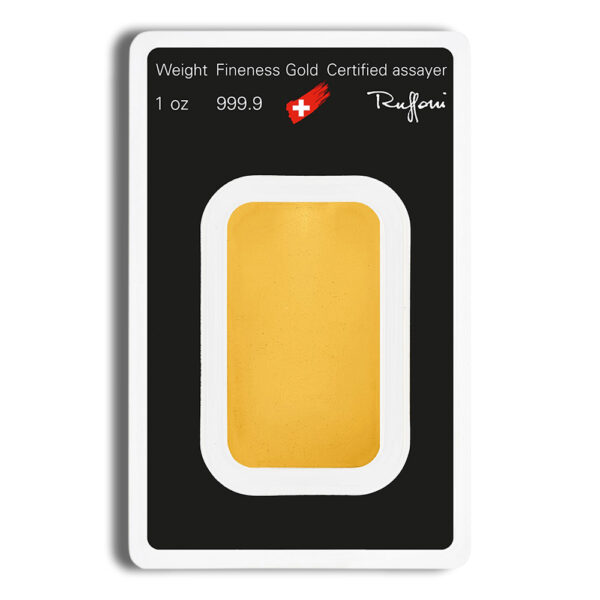 1 oz Gold Bar - Argor-Heraeus (Carded) - Image 2