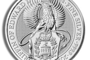 2017 2 oz Silver Great Britain Queen's Beasts - Griffin