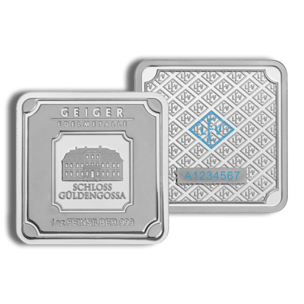 30 x 1 oz Silver Geiger Bar Box - Image 2