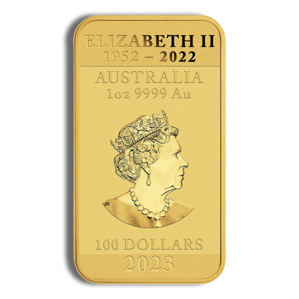 2023 1 oz Gold Coin Bar - Perth Dragon