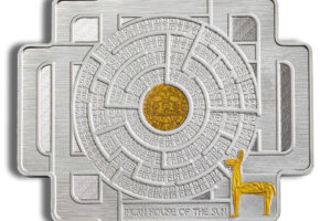 2022 1.5 oz Silver Incan House of the Sun Maze Coin