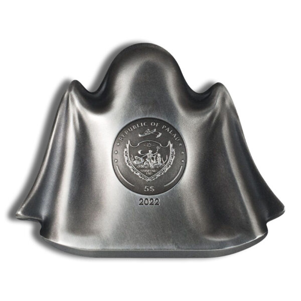 2022 1 oz Palau Silver Ghost - Image 2