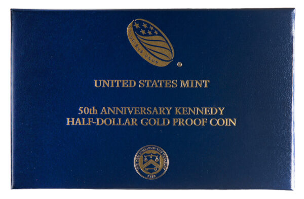 2014-W 3/4 oz JFK Half Dollar Gold Coin (Box & COA) - Image 3