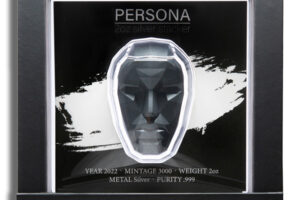 2 oz Silver South Korea Persona Dark Stacker