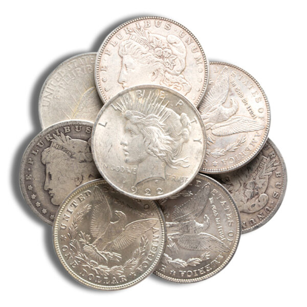 Morgan & Peace Silver Dollar: Sort & Pay - Image 2