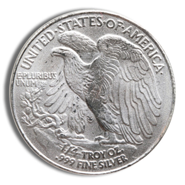 1/4 oz Silver Round - Walking Liberty - Image 2