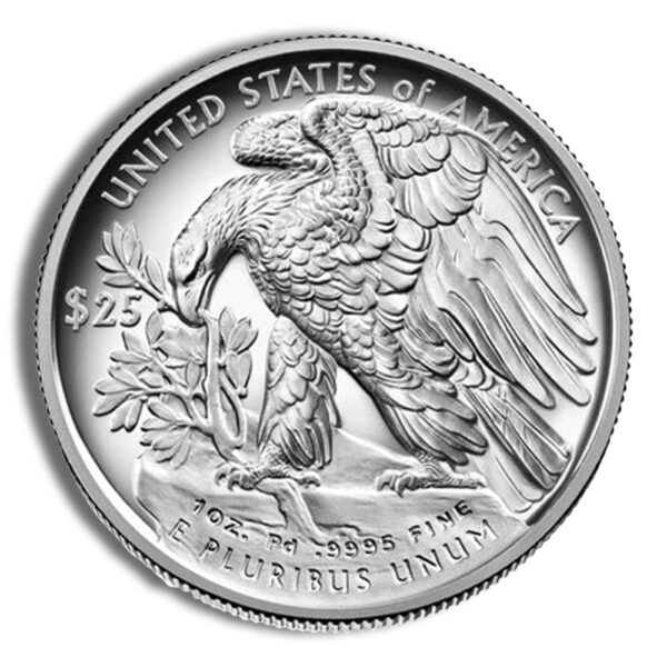 2021-W 1 oz Palladium Eagle - BU - Image 2