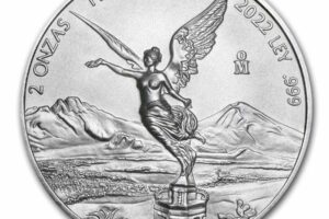 2022 2 oz Silver Mexican Libertad - BU